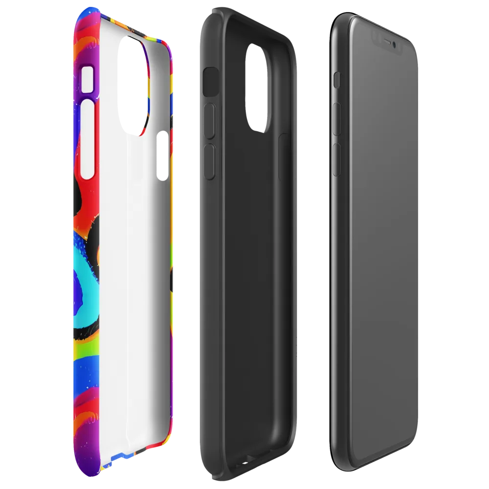 Acid Atelier on Tough Case for iPhone® — Right