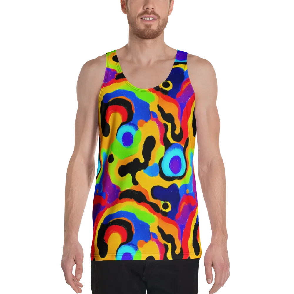 Acid Atelier on Men's Tank Top — Front
