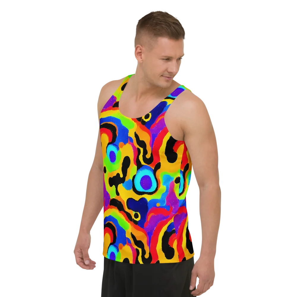 Acid Atelier on Men's Tank Top — Left Front