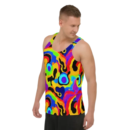 Acid Atelier on a Men's Tank Top