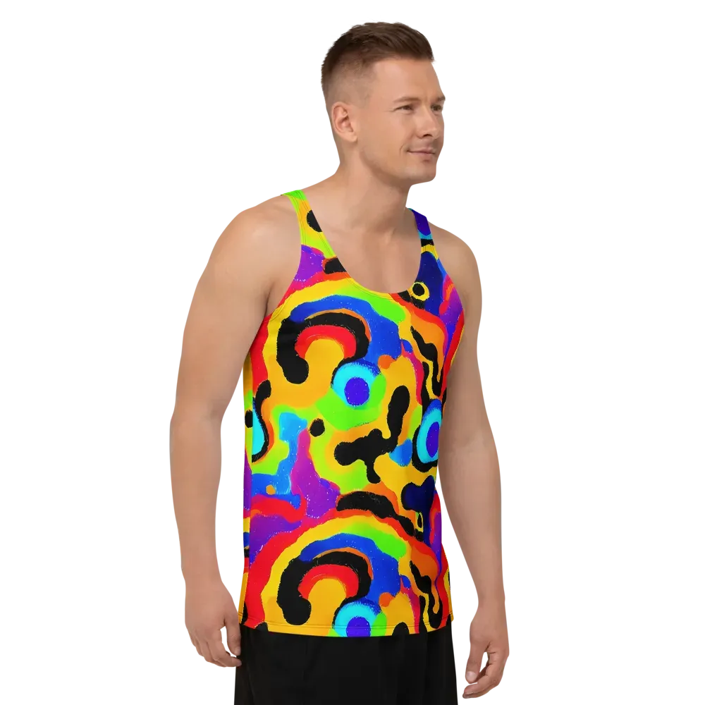 Acid Atelier on Men's Tank Top — Right Front