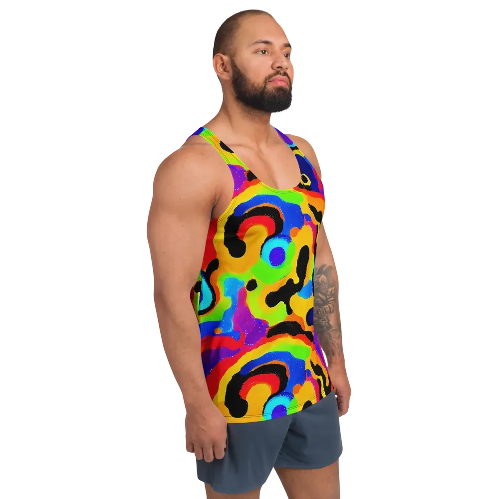 Acid Atelier on Men's Tank Top — Right Front