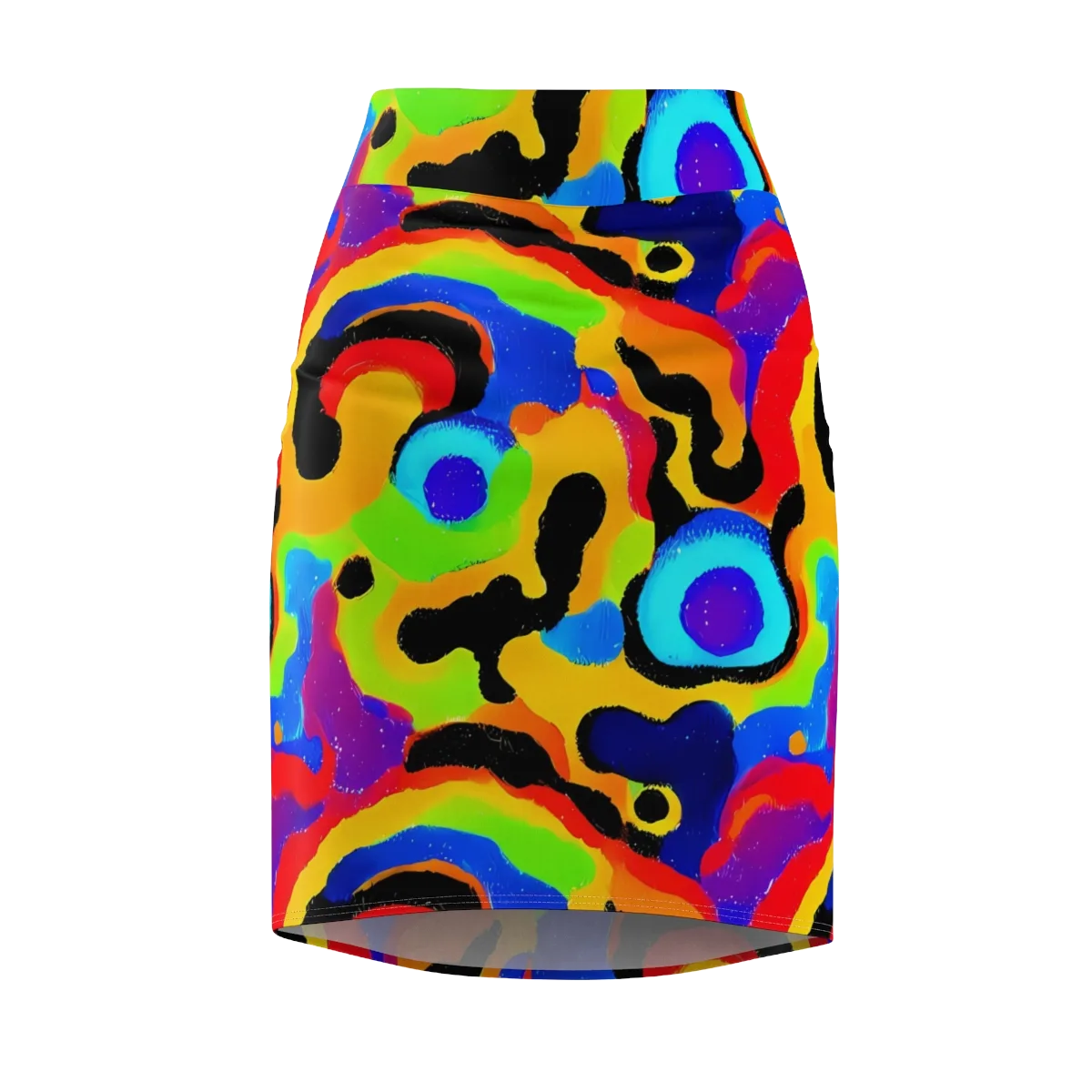 Acid Atelier on Pencil Skirt — Front