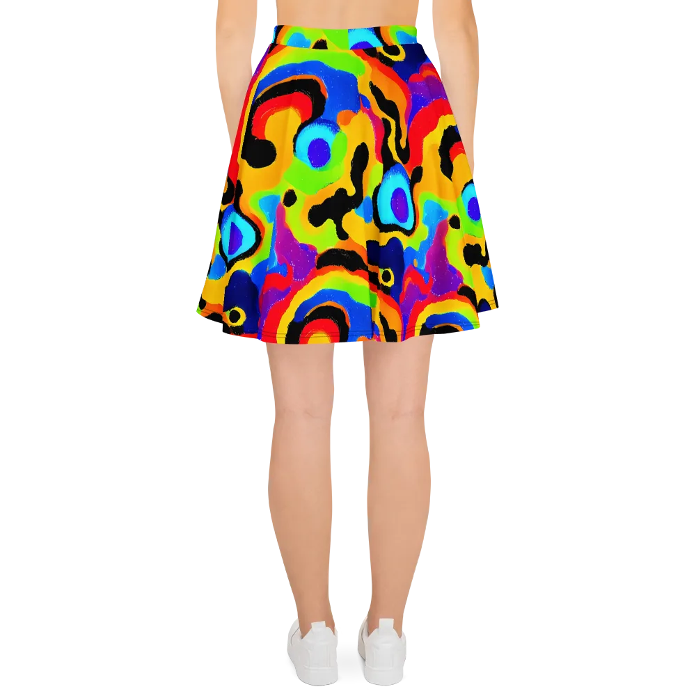 Acid Atelier on Skater Skirt — Back
