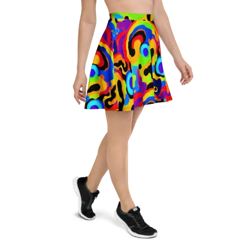 Acid Atelier on a Skater Skirt