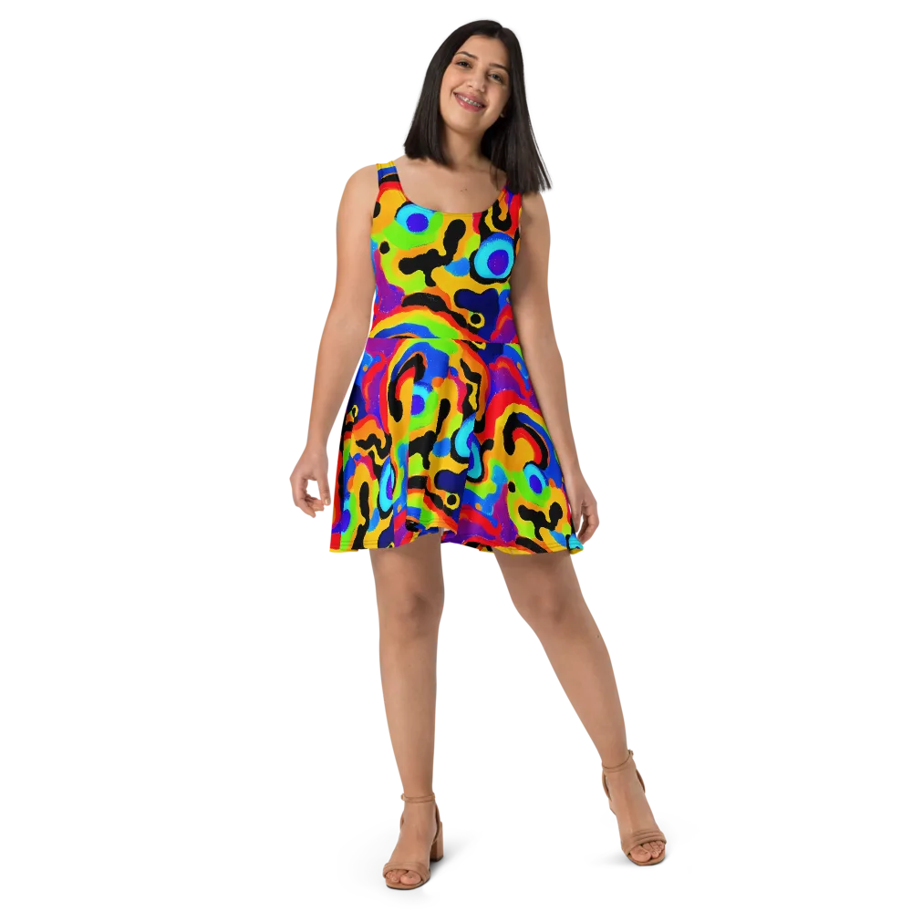 Acid Atelier on Skater Dress — Front
