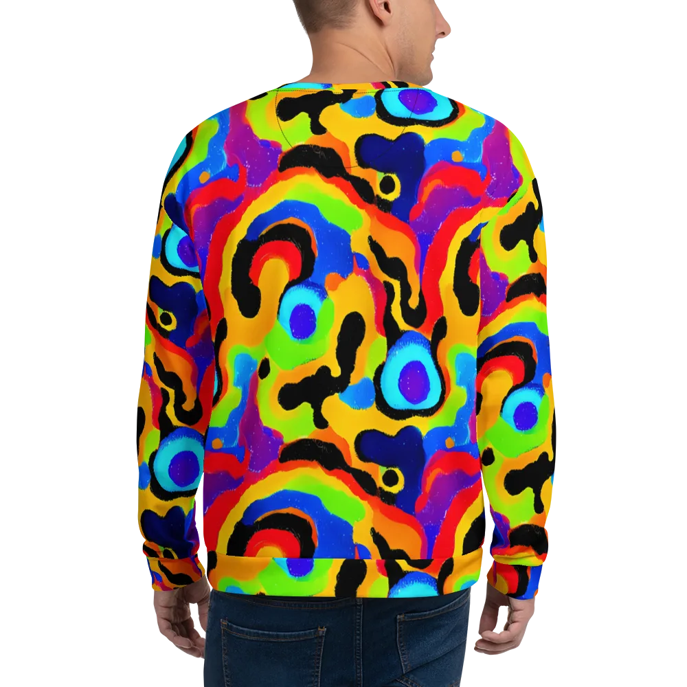 Acid Atelier on Sweatshirt — Back