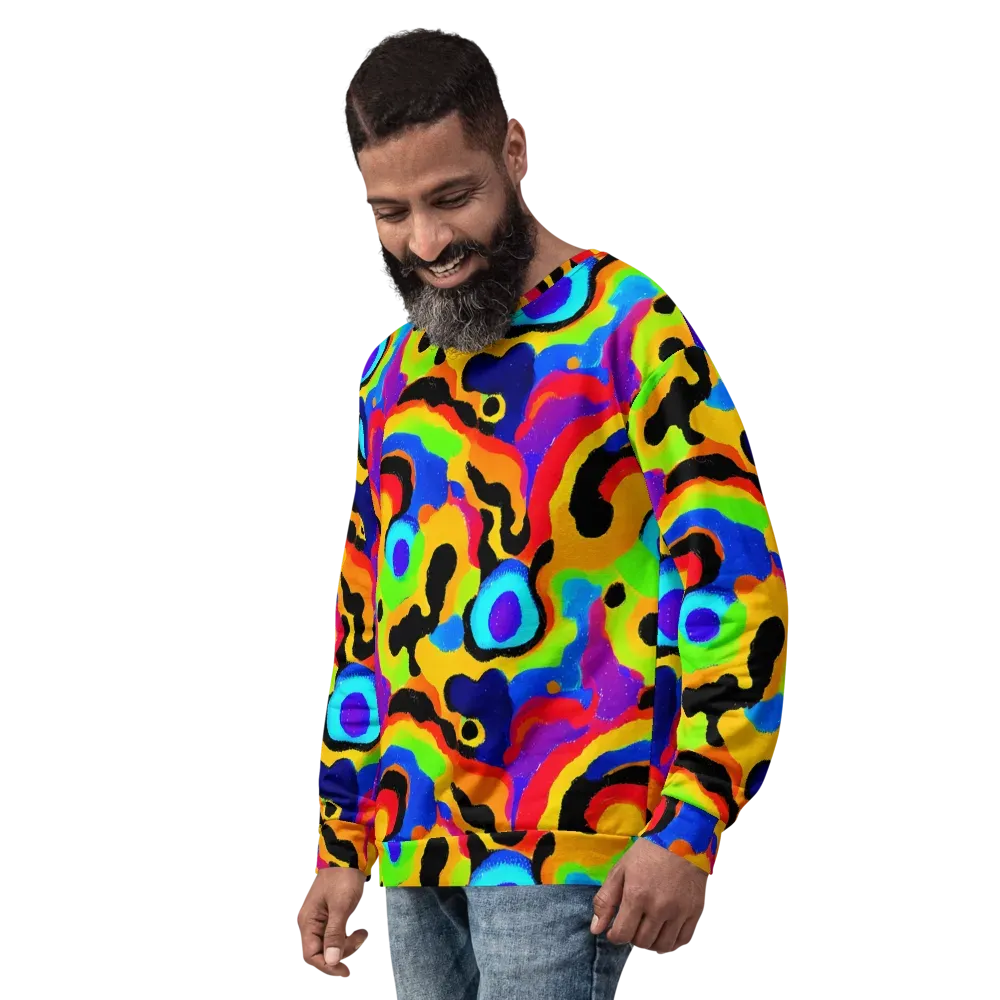 Acid Atelier on Sweatshirt — Left Front