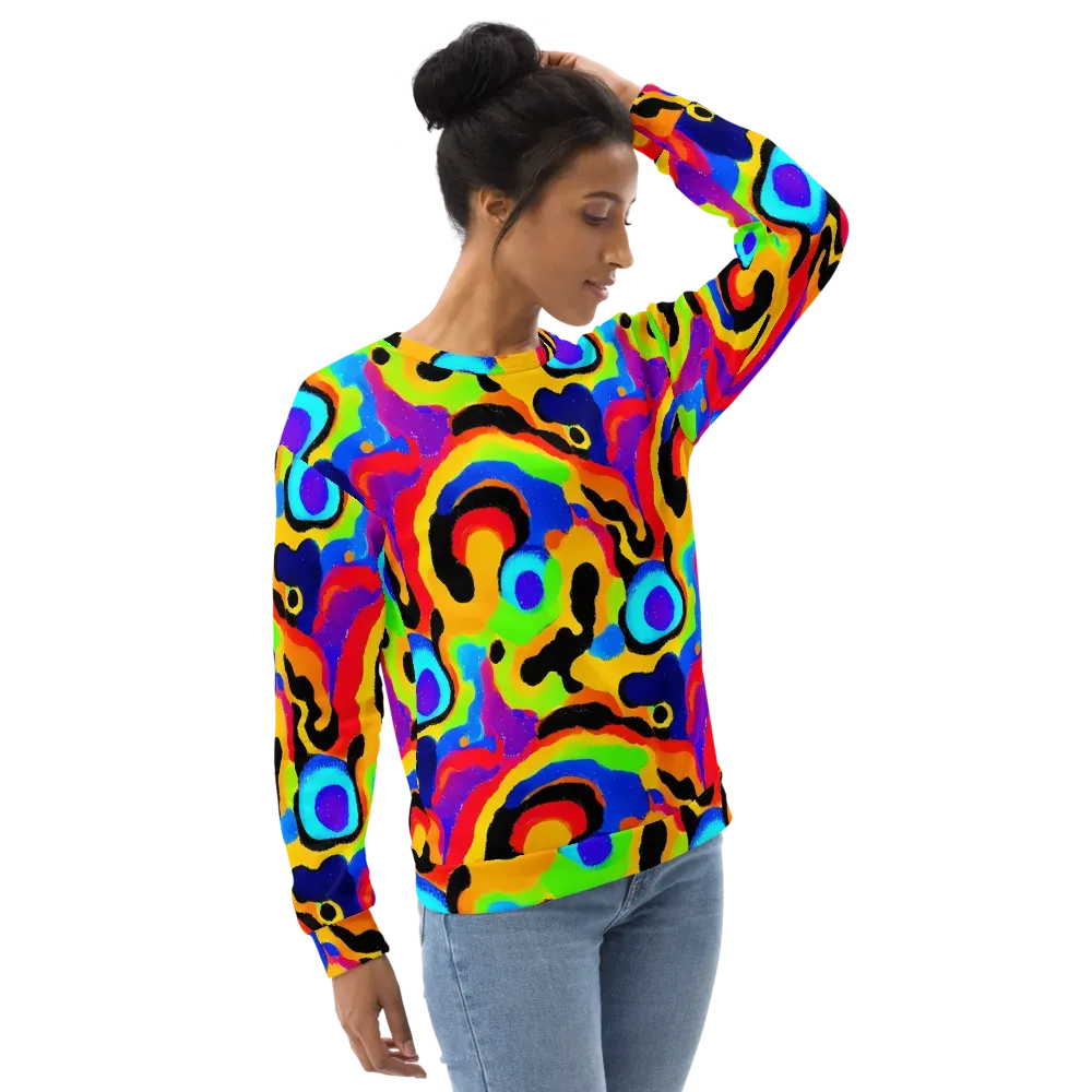 Acid Atelier on Sweatshirt — Right Front