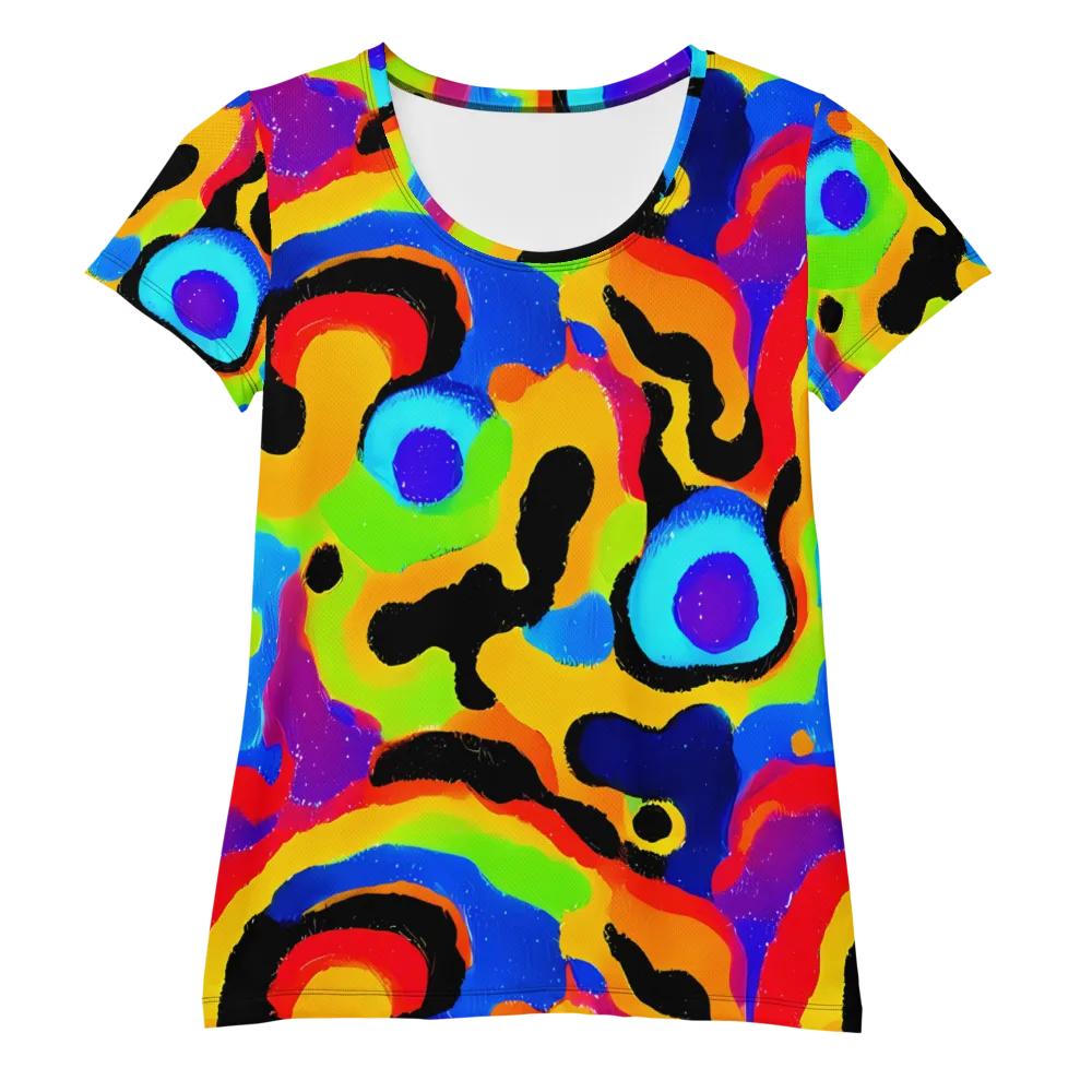 Acid Atelier on Women's Athletic T-Shirt — Front