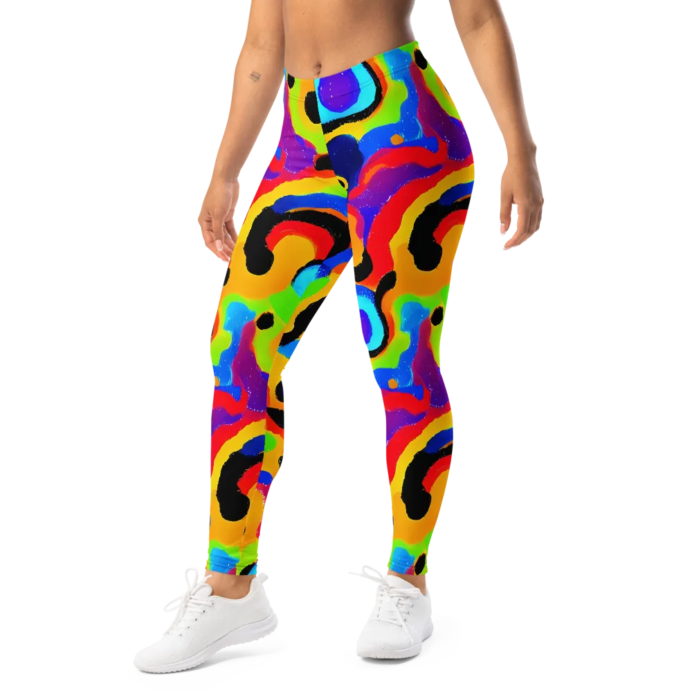 Acid Atelier on Leggings — Left Front