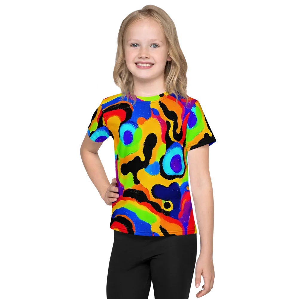 Acid Atelier on Kids Crew Neck T-Shirt — Front