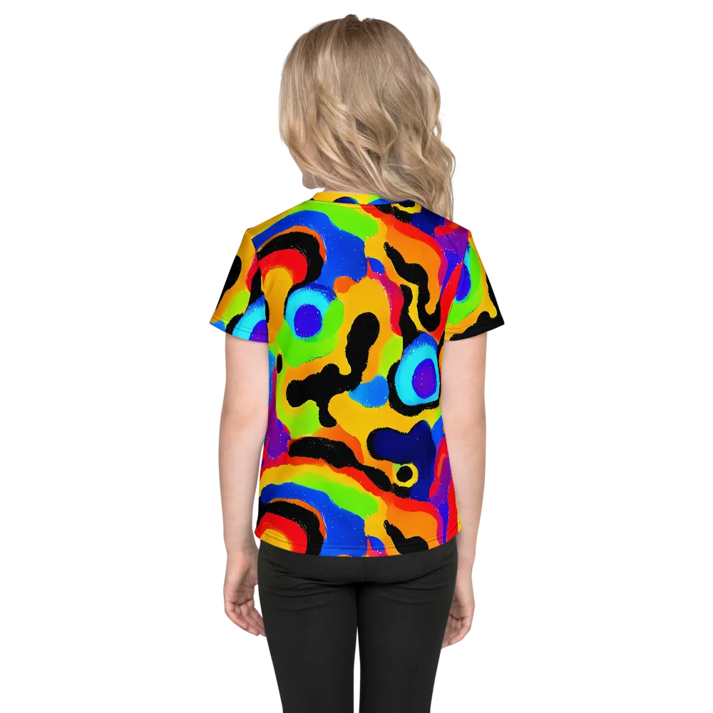 Acid Atelier on Kids Crew Neck T-Shirt — Back