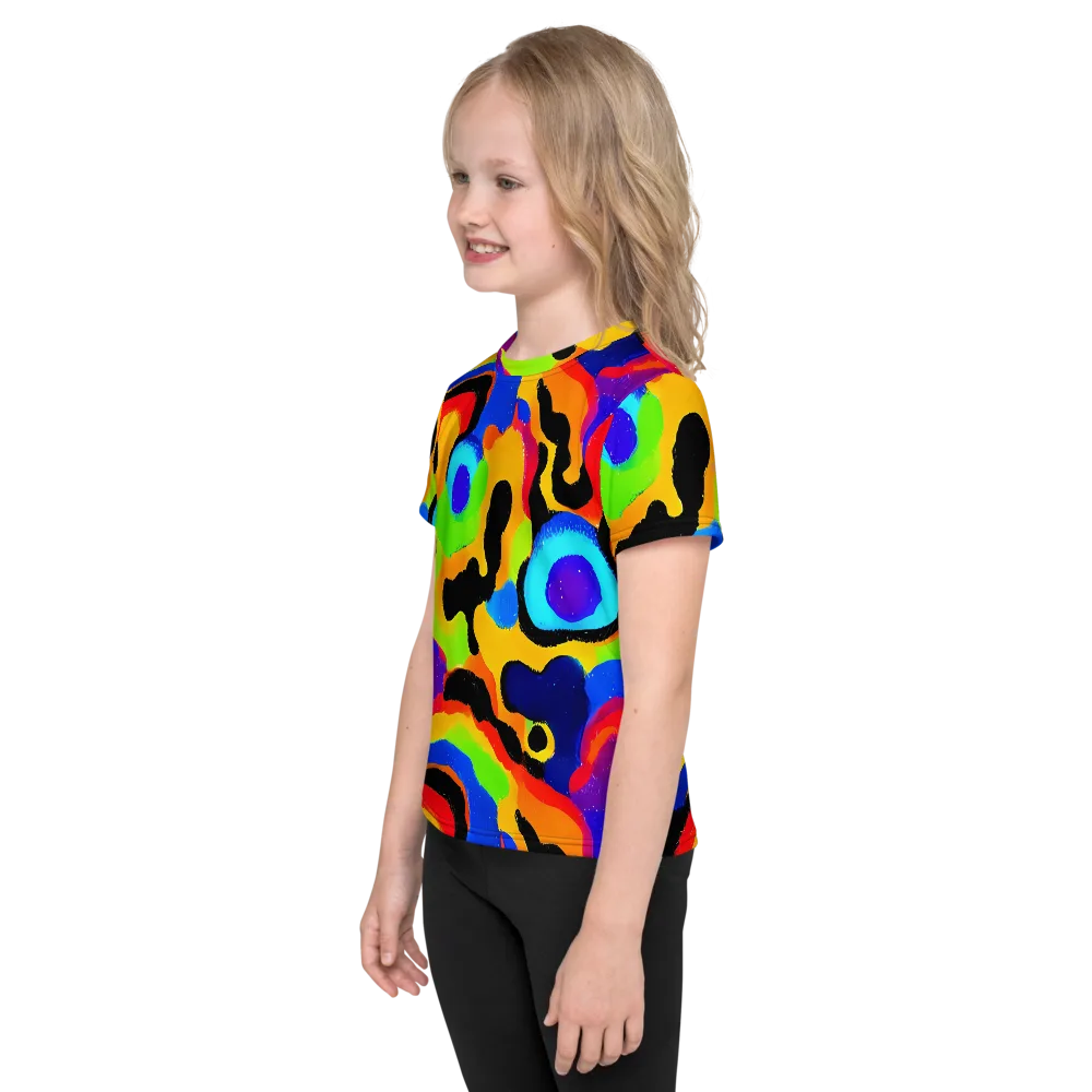 Acid Atelier on Kids Crew Neck T-Shirt — Left