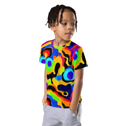 Acid Atelier on a Kids Crew Neck T-Shirt