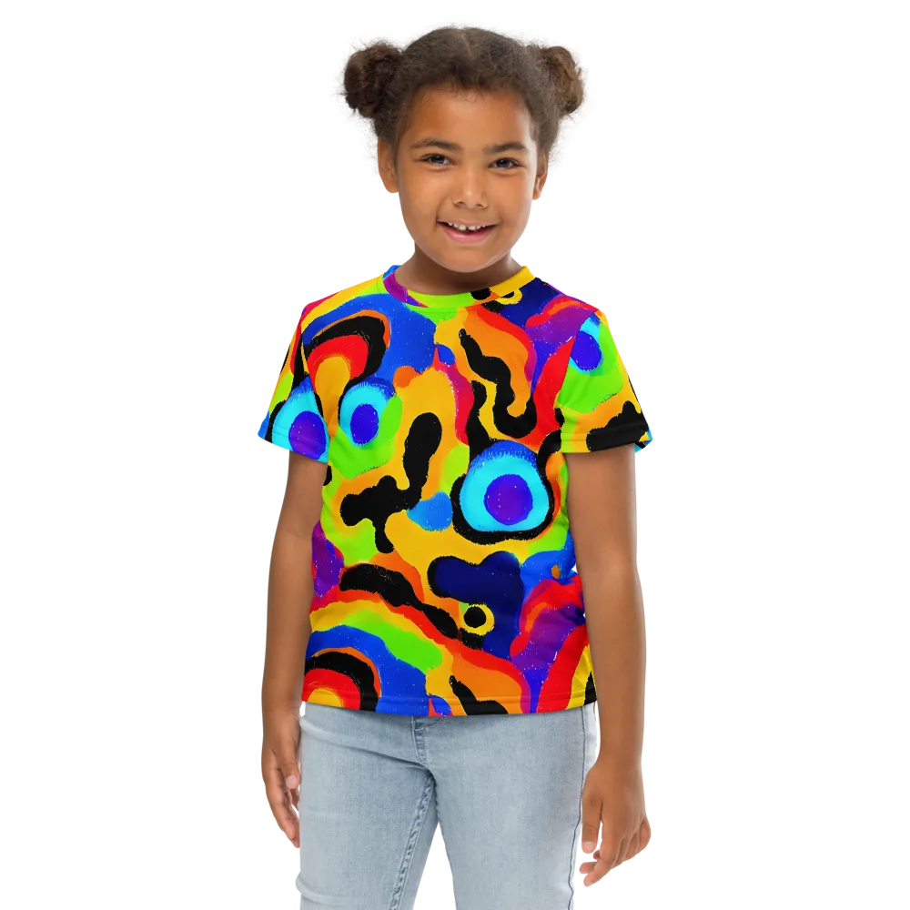 Acid Atelier on Kids Crew Neck T-Shirt — Front