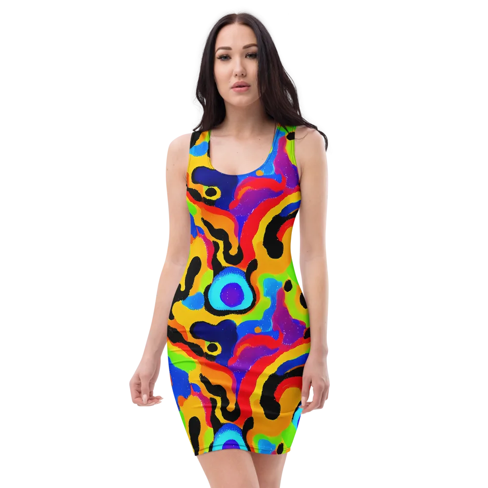 Acid Atelier on Bodycon Dress — Front