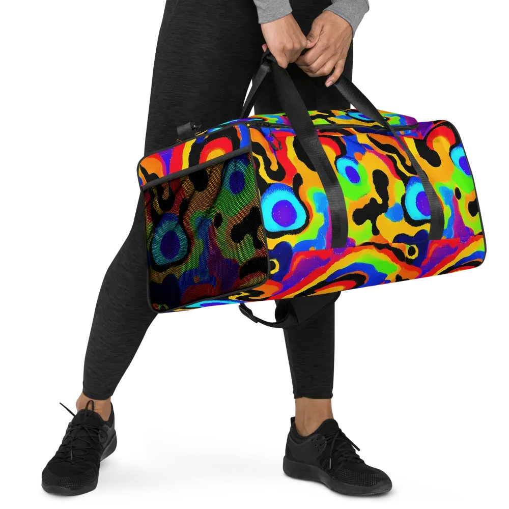 Acid Atelier on Duffle Bag — Right Front