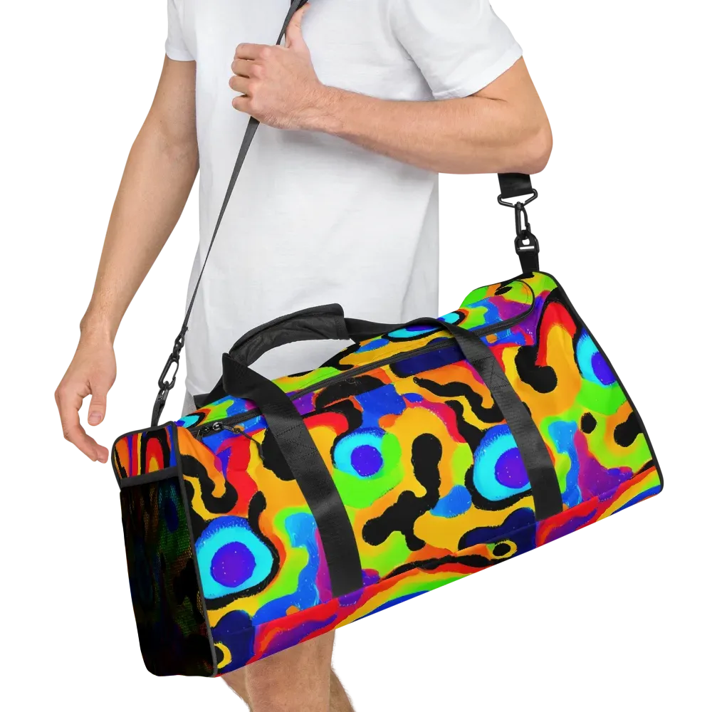 Acid Atelier on Duffle Bag — Right Front