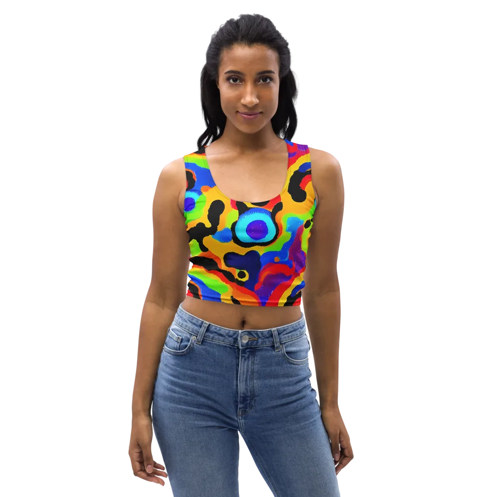 Acid Atelier on Crop Top — Front