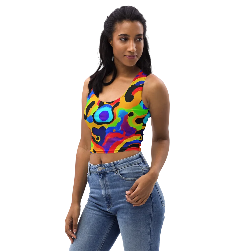 Acid Atelier on Crop Top — Left Front