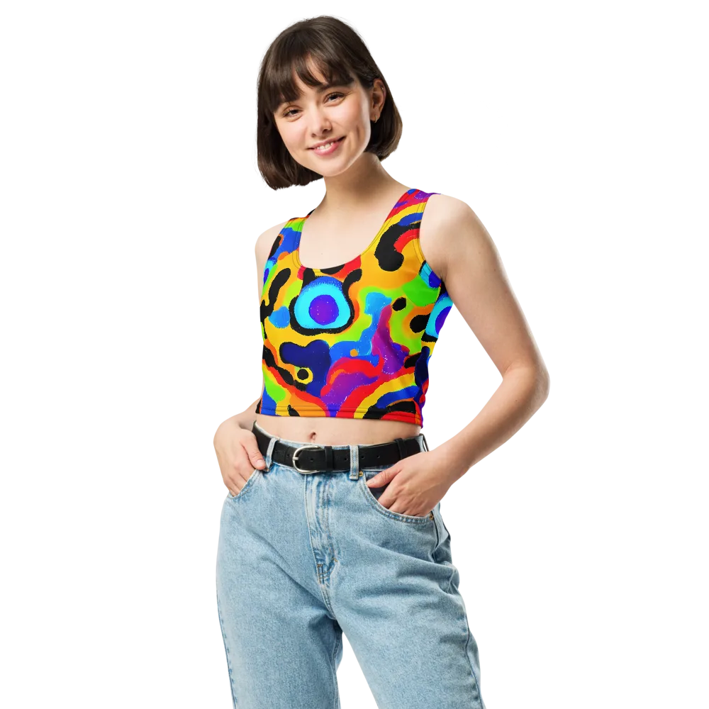 Acid Atelier on Crop Top — Front