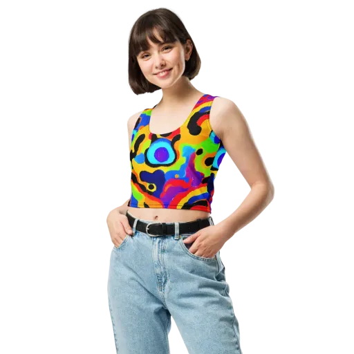 Acid Atelier on a Crop Top