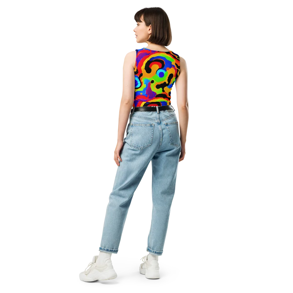 Acid Atelier on Crop Top — Back