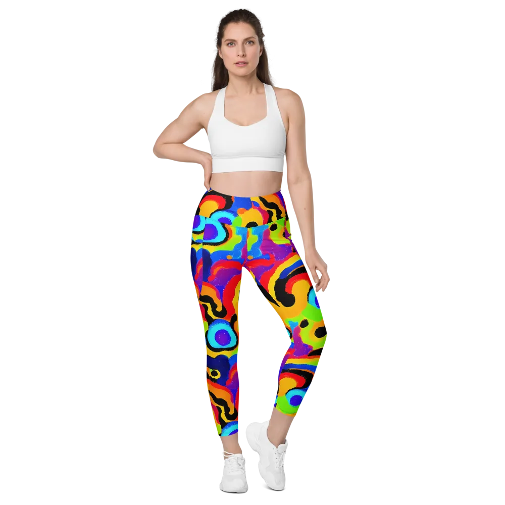 Acid Atelier on Leggings with Pockets — Front