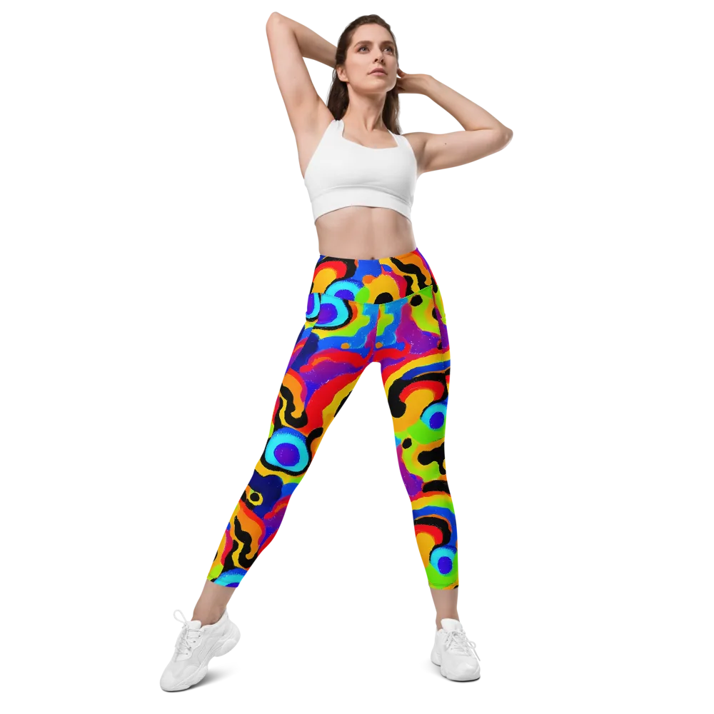 Acid Atelier on Leggings with Pockets — Front