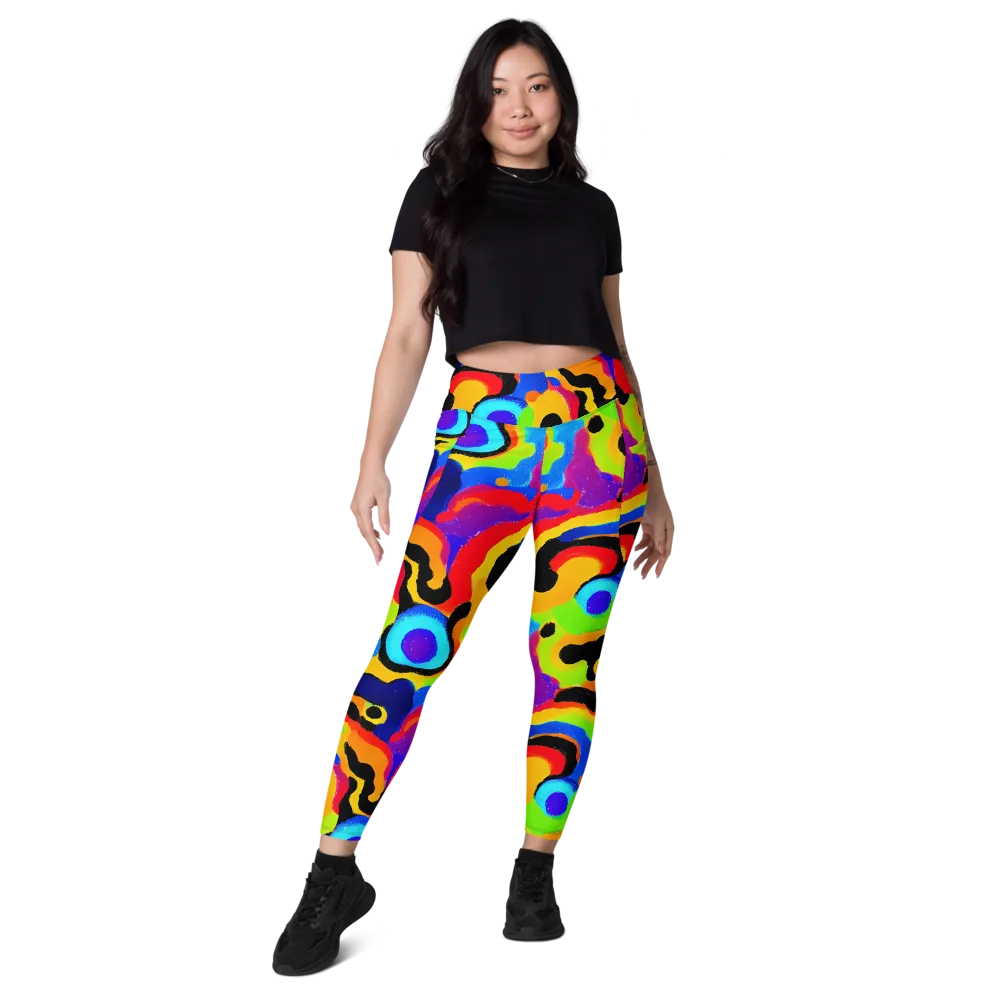Acid Atelier on Leggings with Pockets — Front