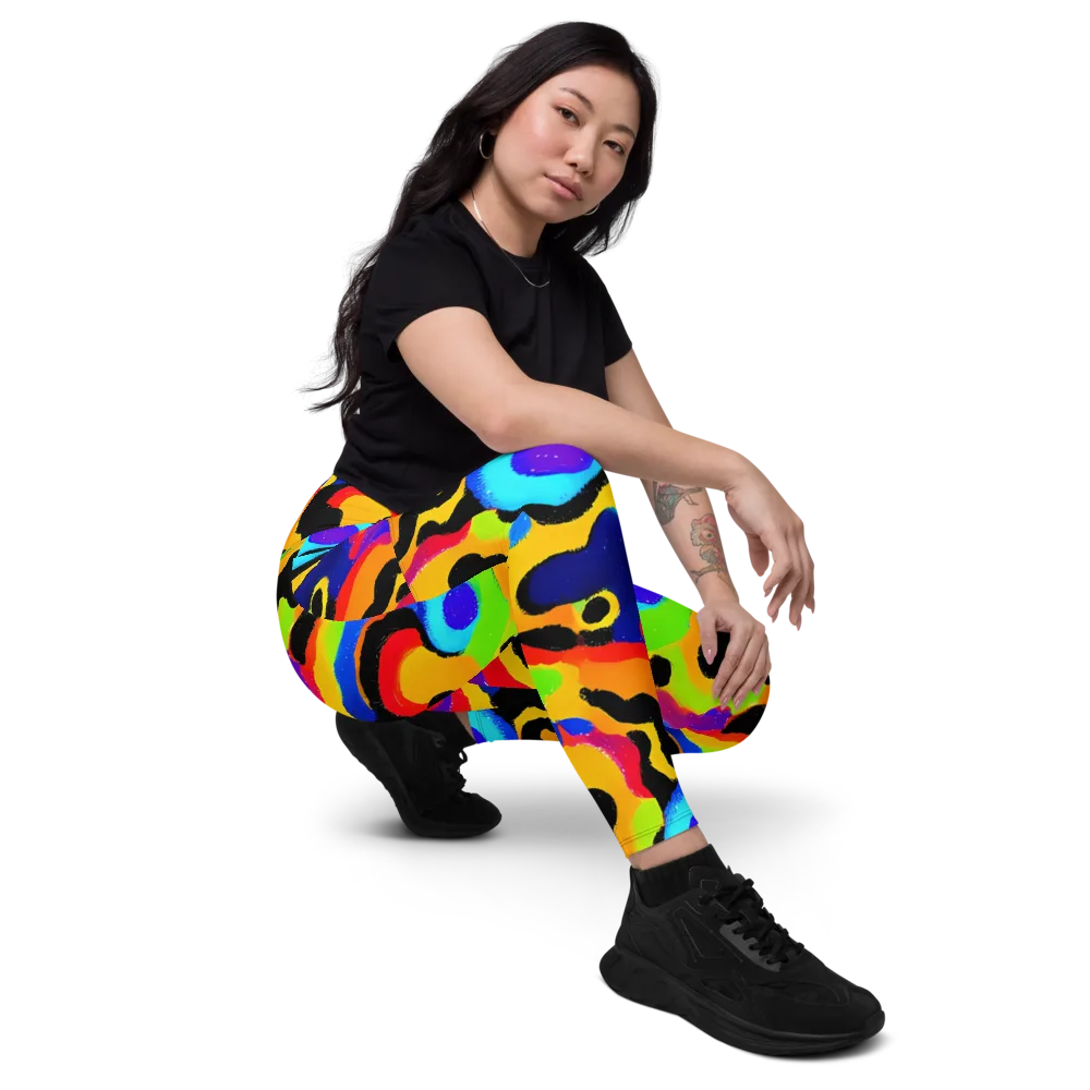 Acid Atelier on Leggings with Pockets — Right Front