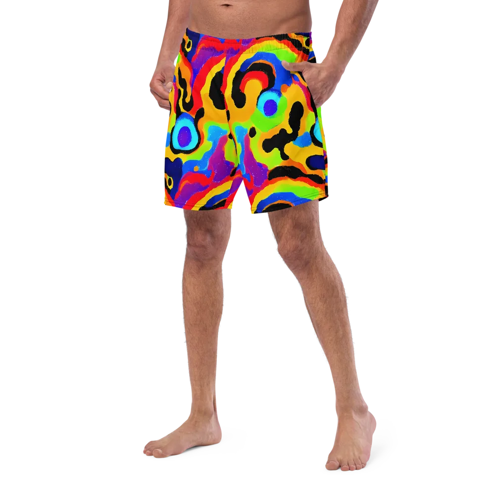 Acid Atelier on Swim Trunks — Left Front