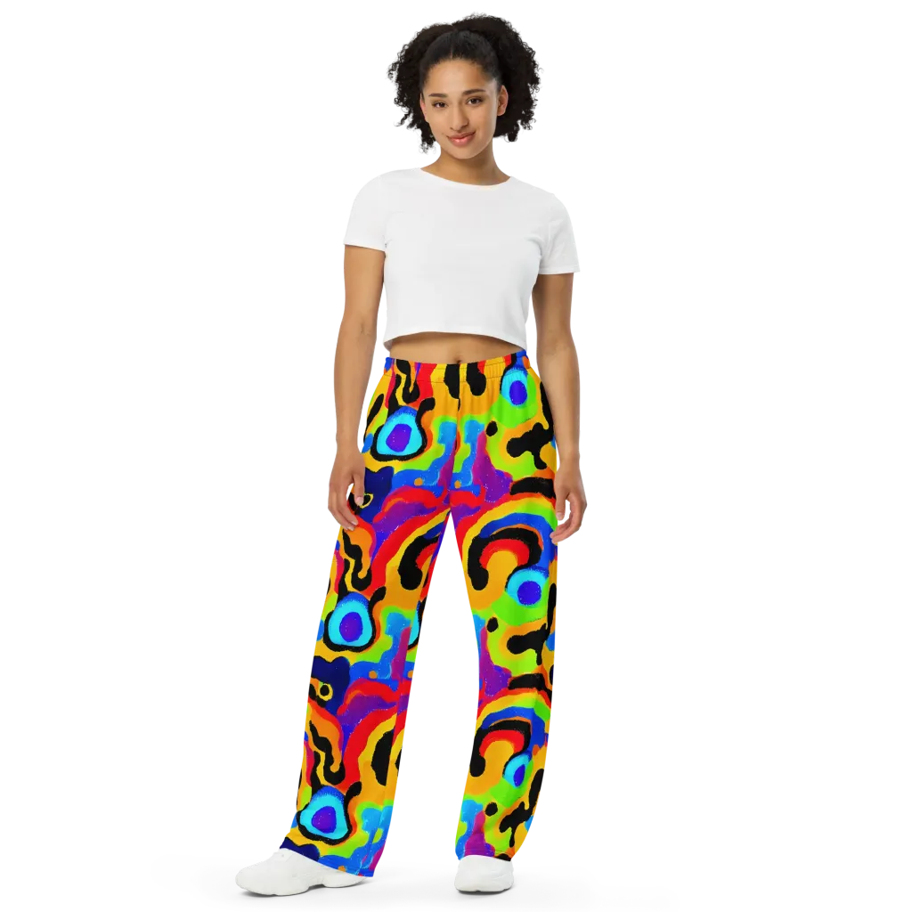 Acid Atelier on Wide-Leg Pants — Front