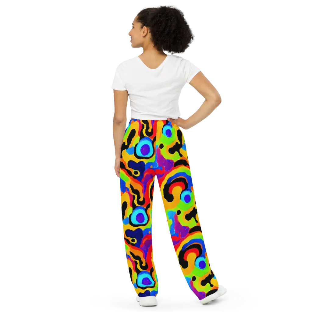 Acid Atelier on Wide-Leg Pants — Back