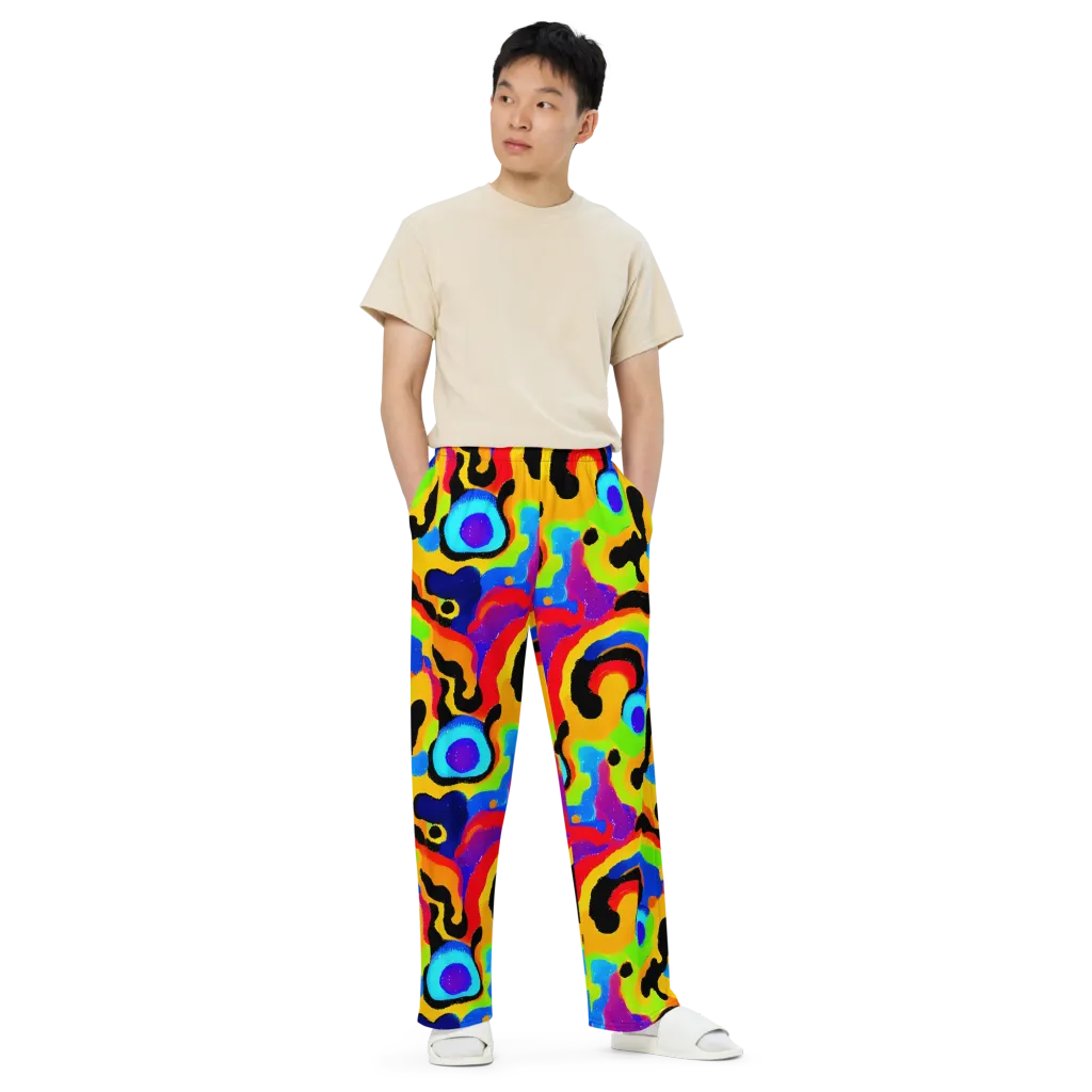 Acid Atelier on Wide-Leg Pants — Front