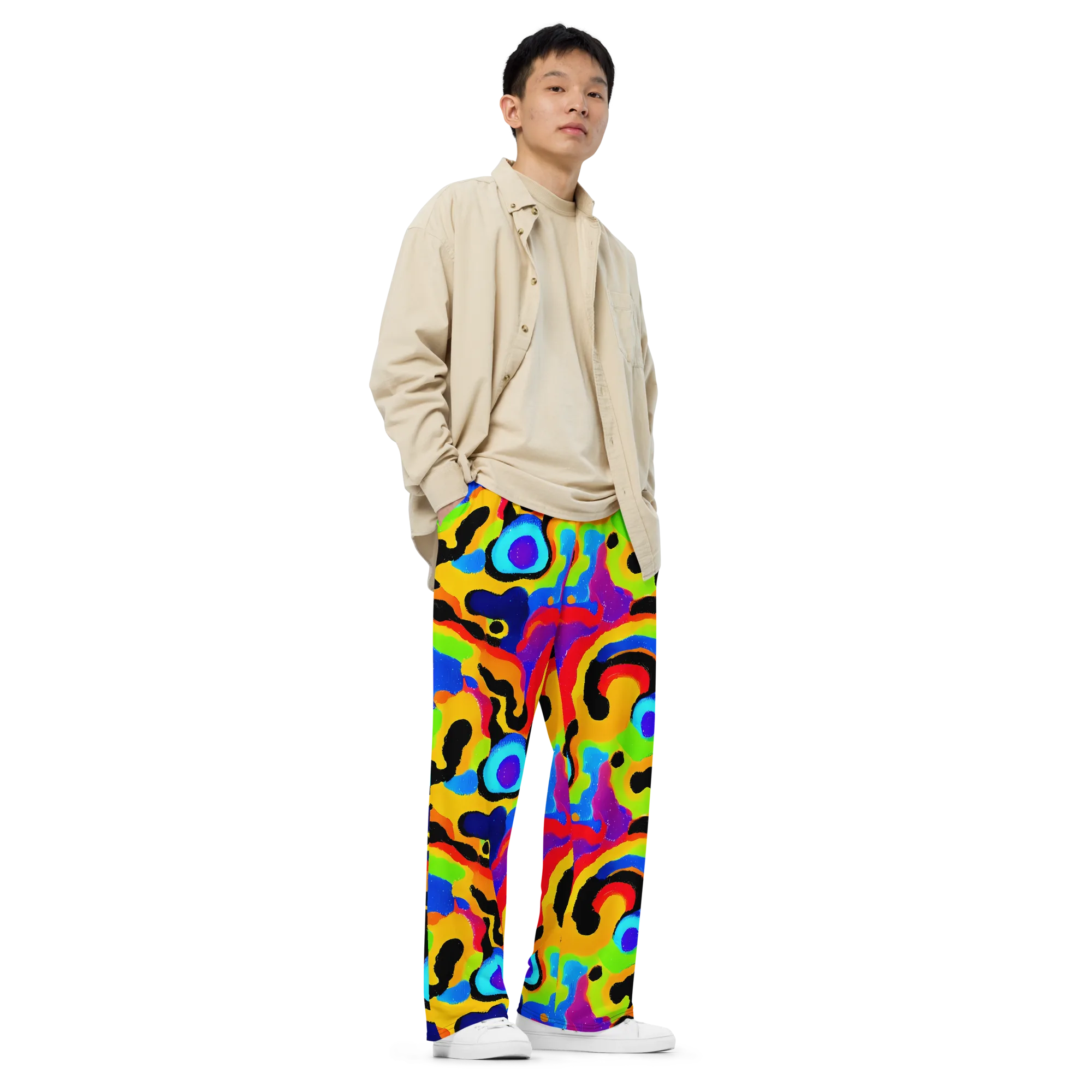 Acid Atelier on Wide-Leg Pants — Right Front