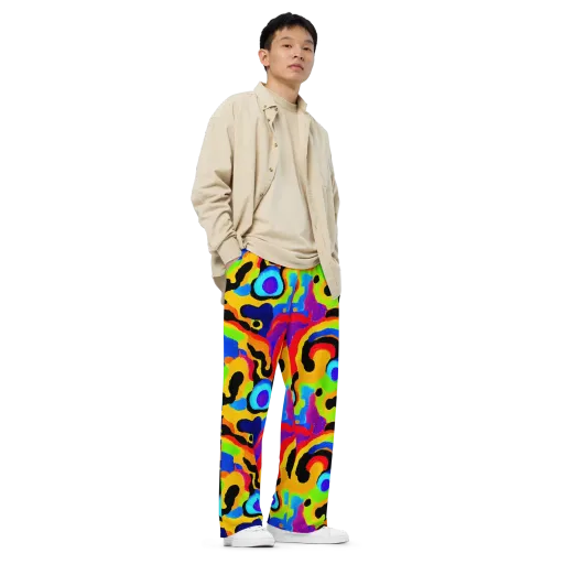 Acid Atelier on a Wide-Leg Pants