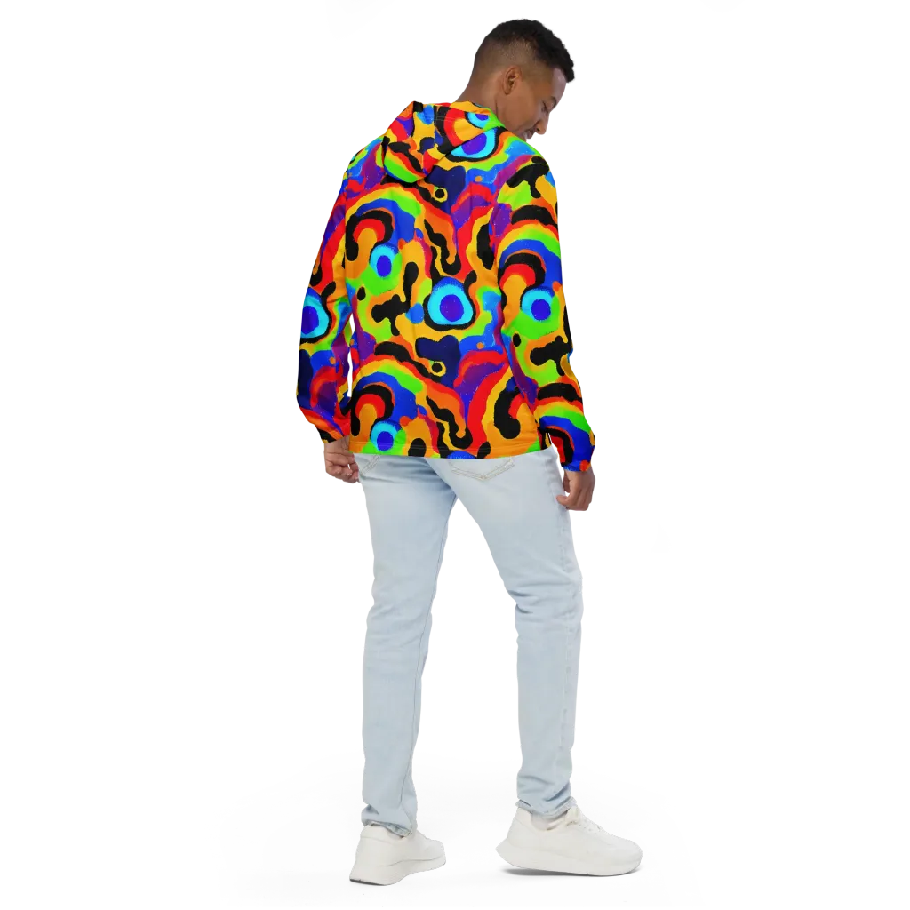 Acid Atelier on Men's Windbreaker — Back