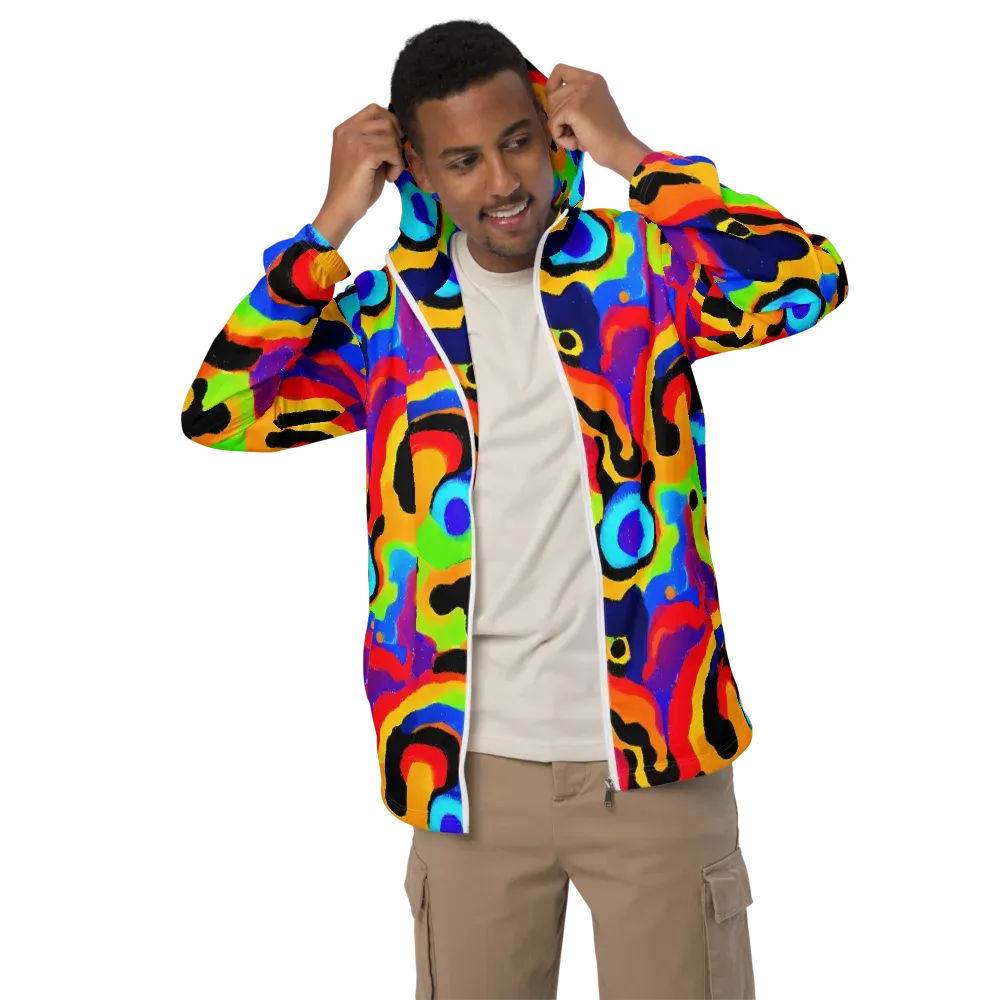 Acid Atelier on Men's Windbreaker — Front