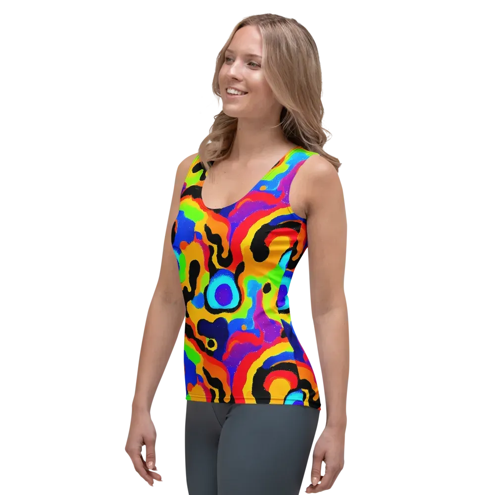 Acid Atelier on Women's Tank Top — Left Front