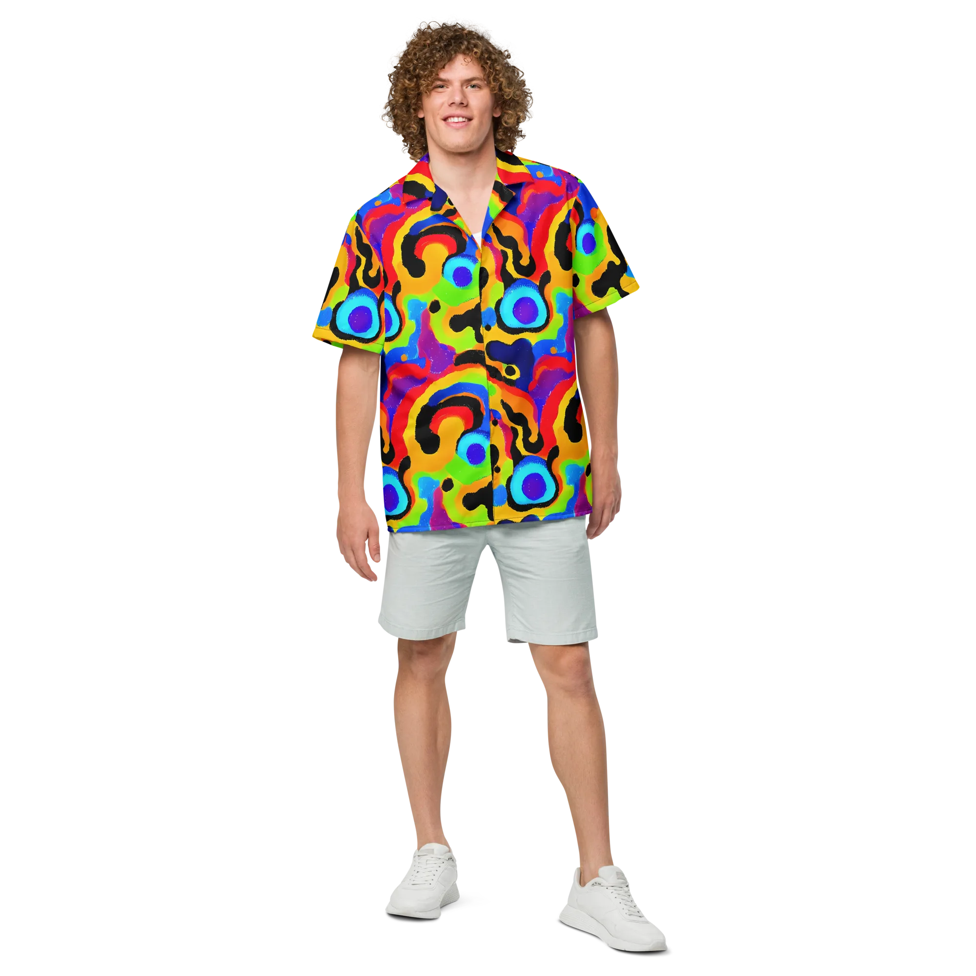 Acid Atelier on Button Shirt — Front