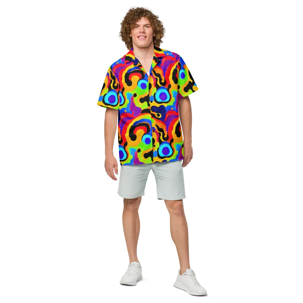 Acid Atelier on Button Shirt — Front