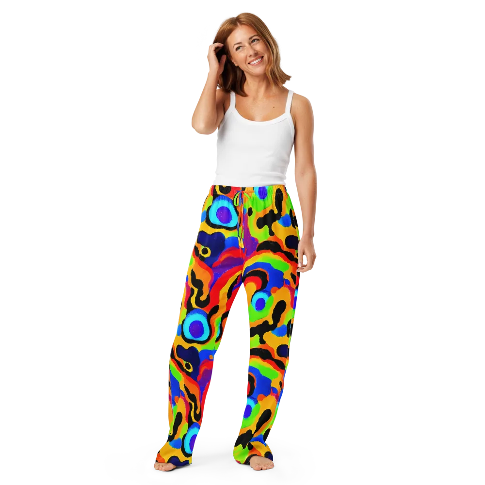 Acid Atelier on Women's Pajama Pants — Front