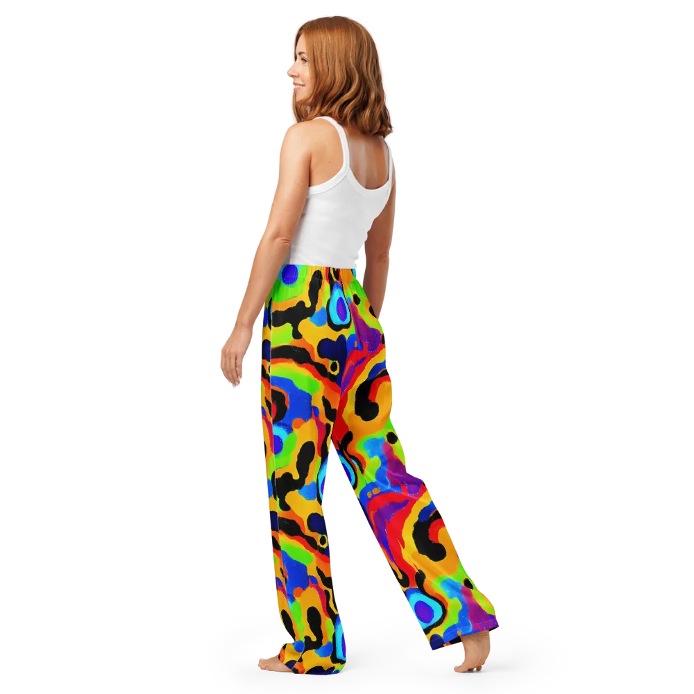 Acid Atelier on Women's Pajama Pants — Back