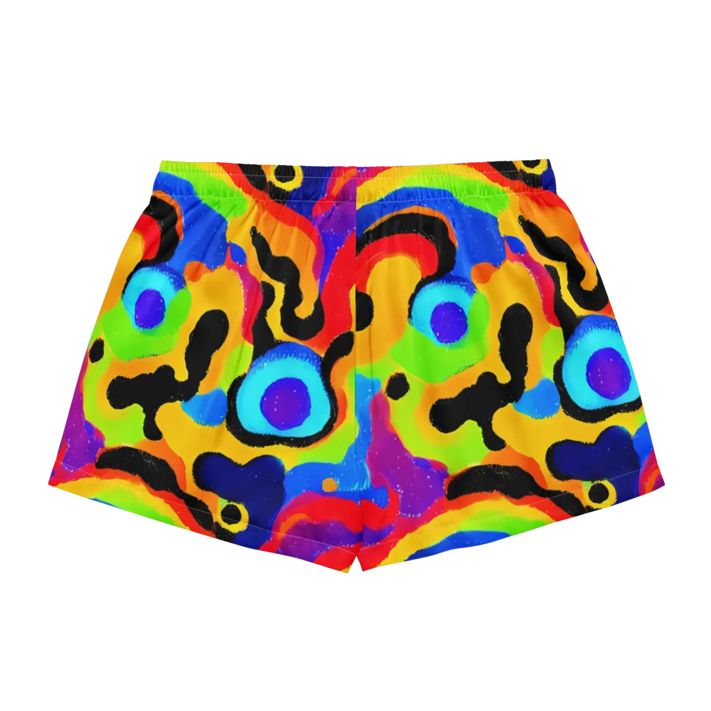 Acid Atelier on Women's Pajama Shorts — Back