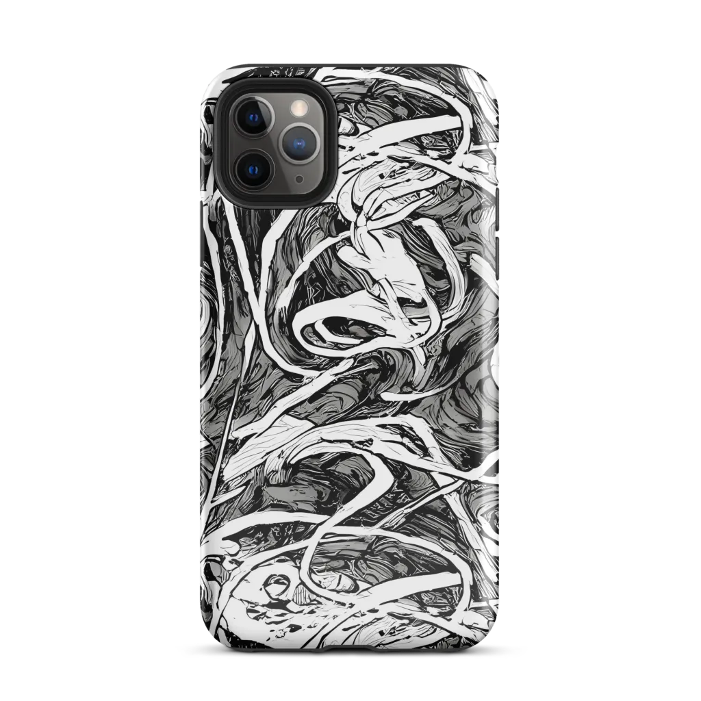Inkstorm Flow on Tough Case for iPhone® — Front