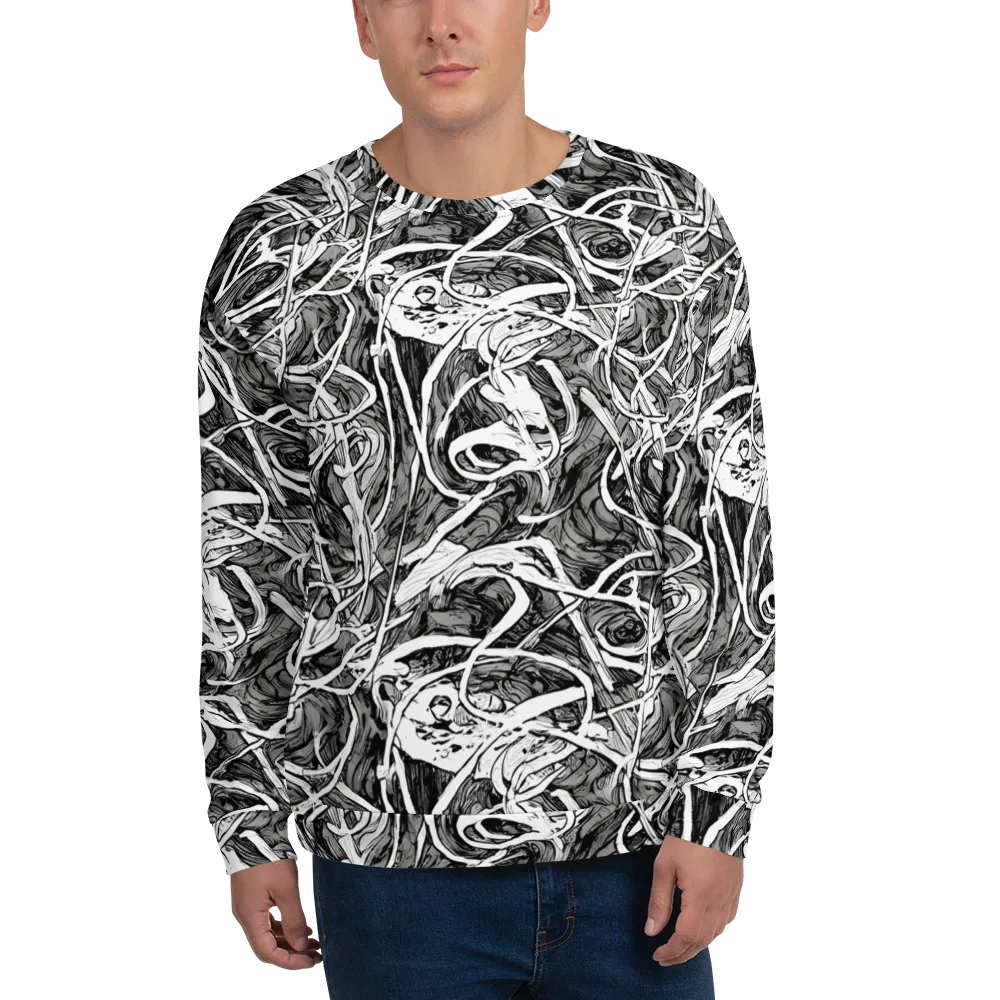Inkstorm Flow on Sweatshirt — Front