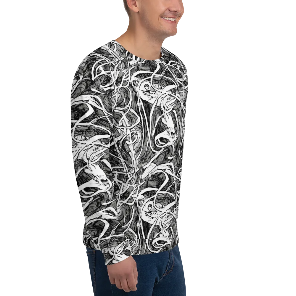 Inkstorm Flow on Sweatshirt — Right Front