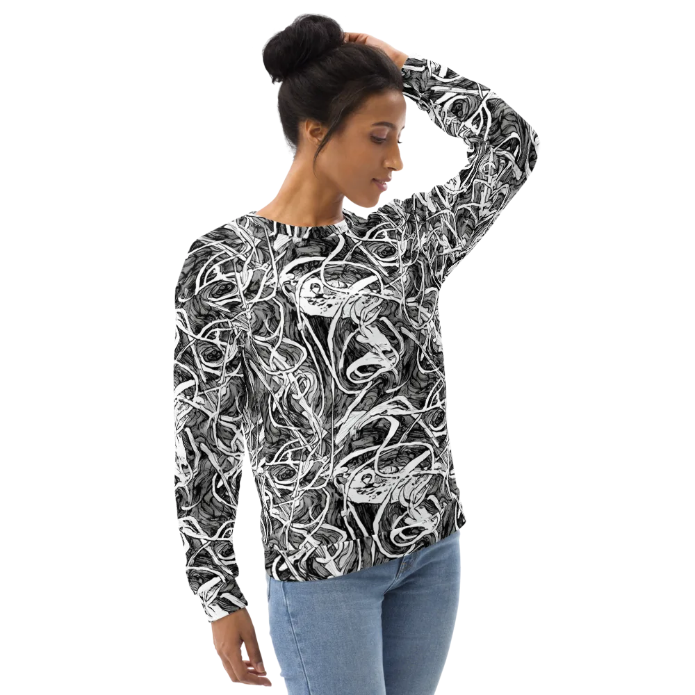 Inkstorm Flow on Sweatshirt — Right Front